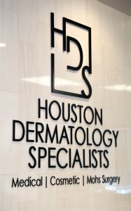 Houston Dermatology Specialists sign