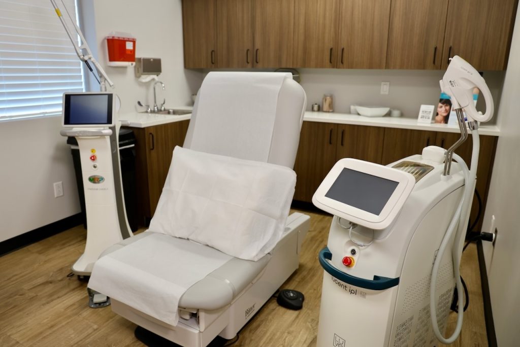 Houston Dermatology Specialists exam room